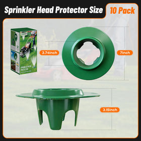FreeKIT grass-green guard blends with lawn while protecting sprinkler components.