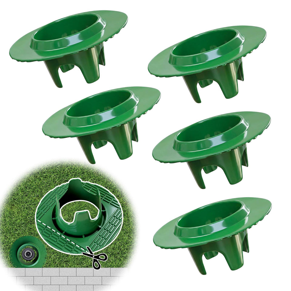 FREEKIT sprinkler head protector cuttable design supports flexible landscape customization