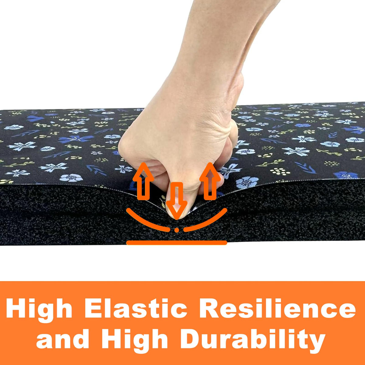 FREEKYROCK Extra thick foam padding delivers comfort through long projects.