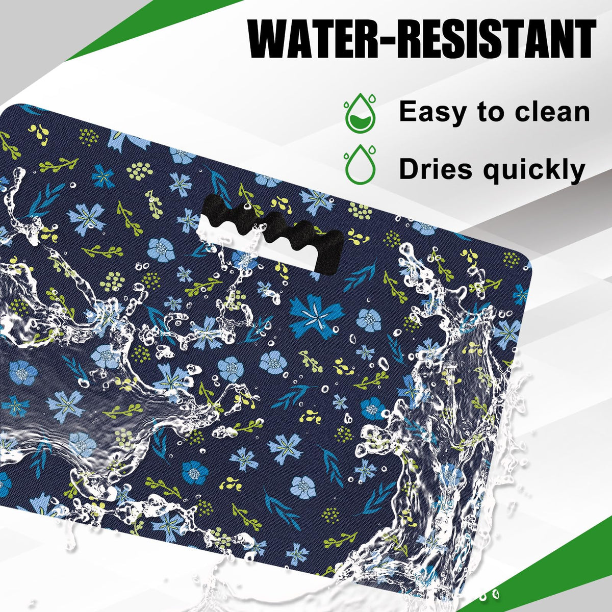 FREEKYROCK Large design offers ample kneeling space for chores.