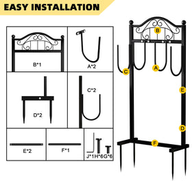 Freexployer 100ft hose capacity neatly coils without tangling.