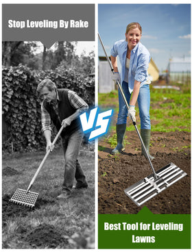 FRIDOU rake ideal for golf courses and farms