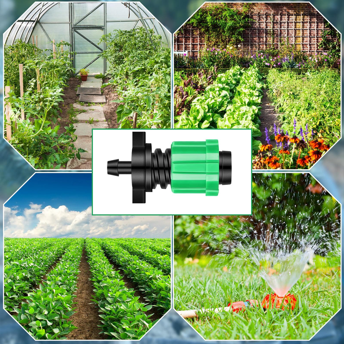 Frienda compatible eco-friendly irrigation kit supports efficient water use.