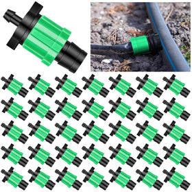 Frienda drip tape connector with 1-4 barb for secure irrigation connections.