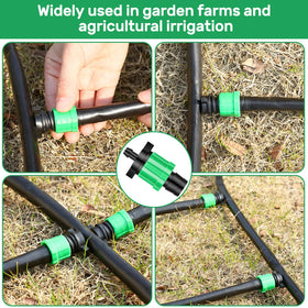 Frienda PP-green irrigation fittings emphasize durable, color-coded identification.