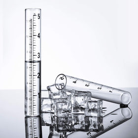 Frienda rain gauge tubes with clear calibration for easy reading