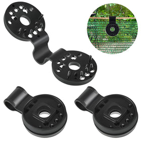 Frienda round shade clip closeup showing durable UV-treated plastic