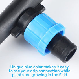 Frienda twist-lock system seals tubing and reduces water loss