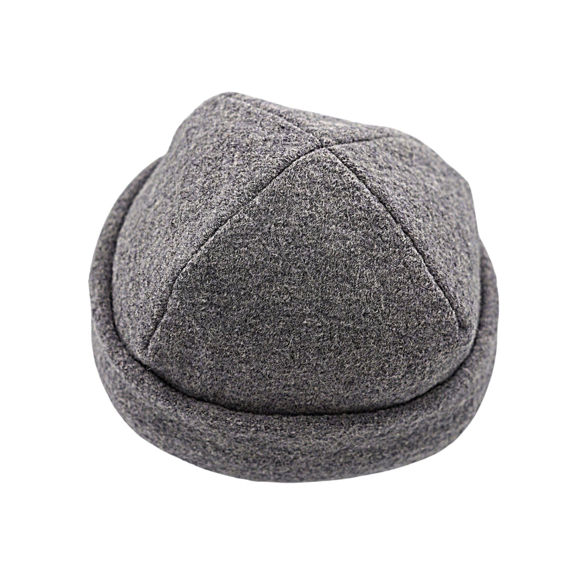 frihed sauna hat WoolWalk front view shows slim, flexible fit for all hair lengths