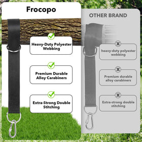 Frocopo heavy duty 2200 lbs capacity supports large swings