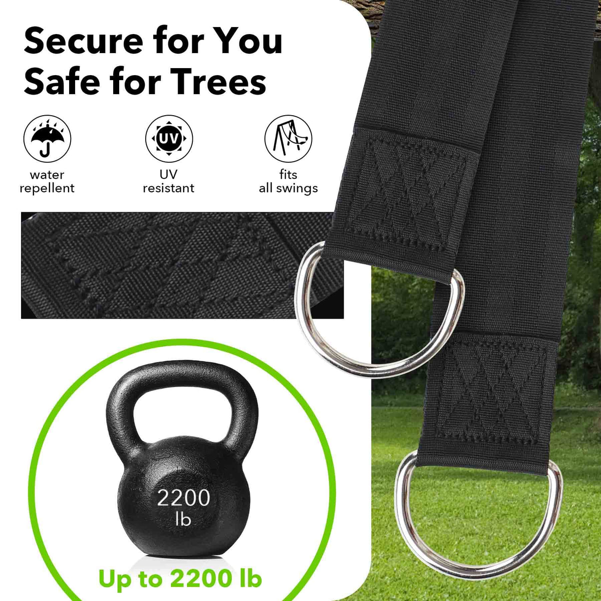 Frocopo portable swing hanging kit ideal for camping