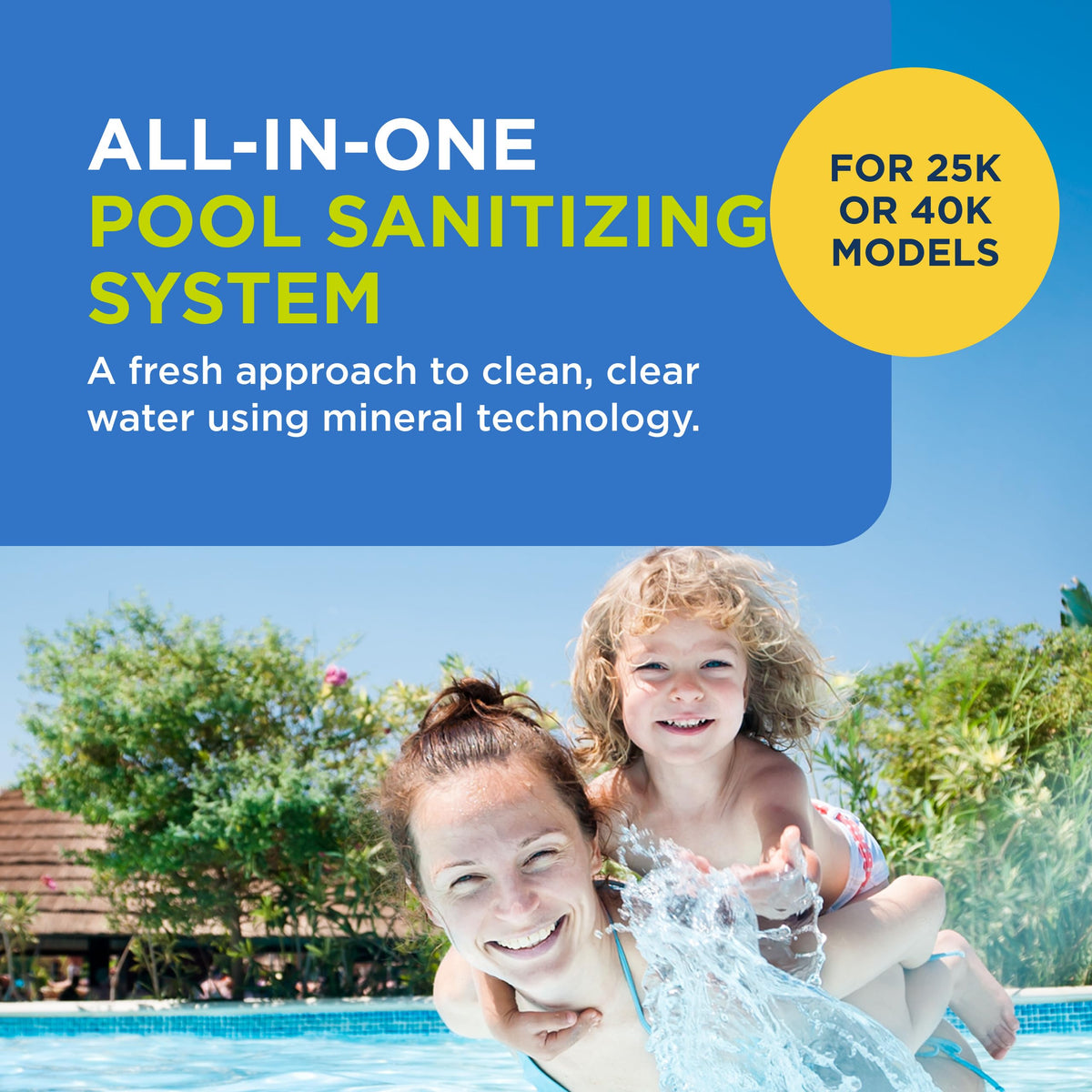 FROG Bac Pac prefilled cartridge provides ready-to-use chlorine