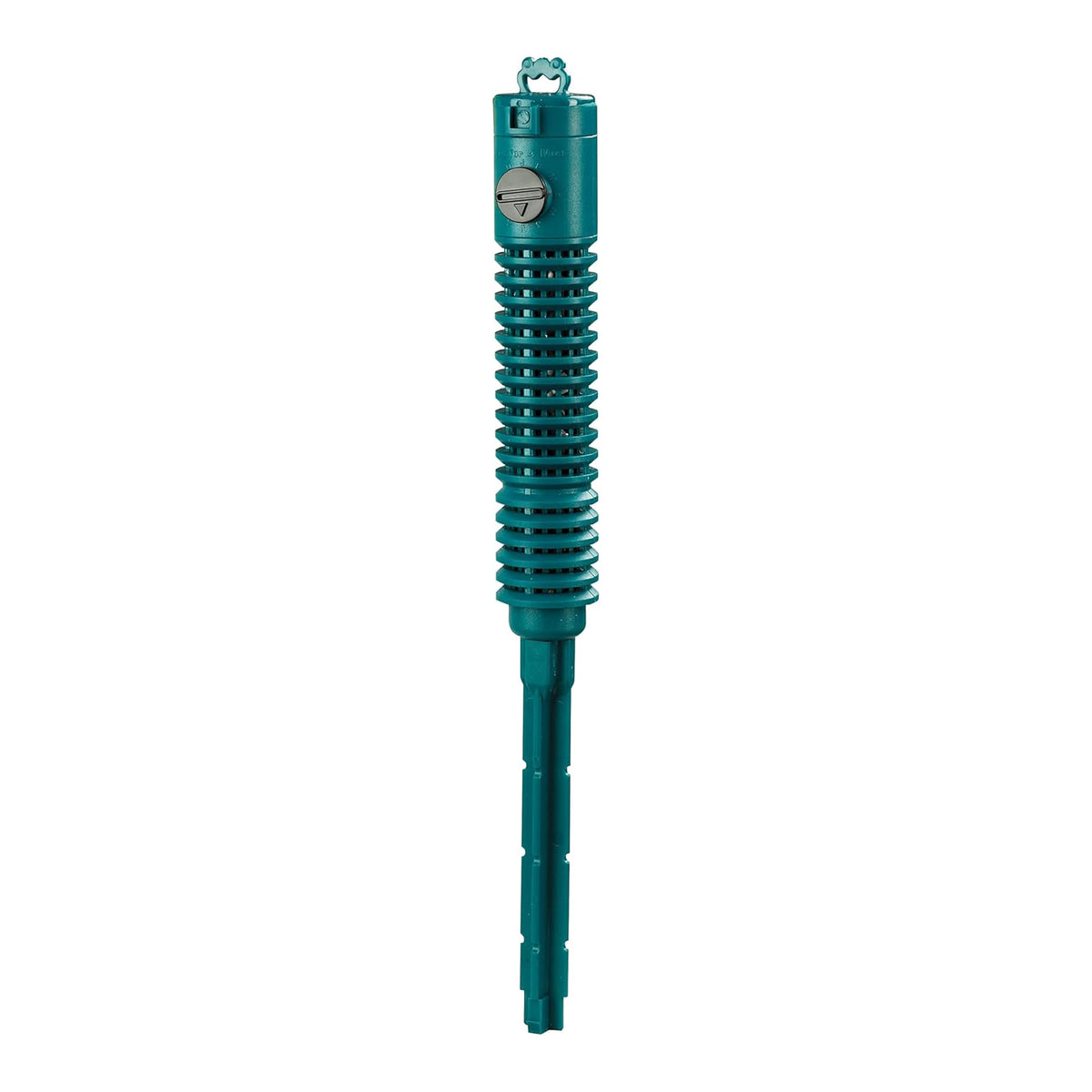 FROG Filter Mate mineral stick installed in a hot tub filter for cleaner water.