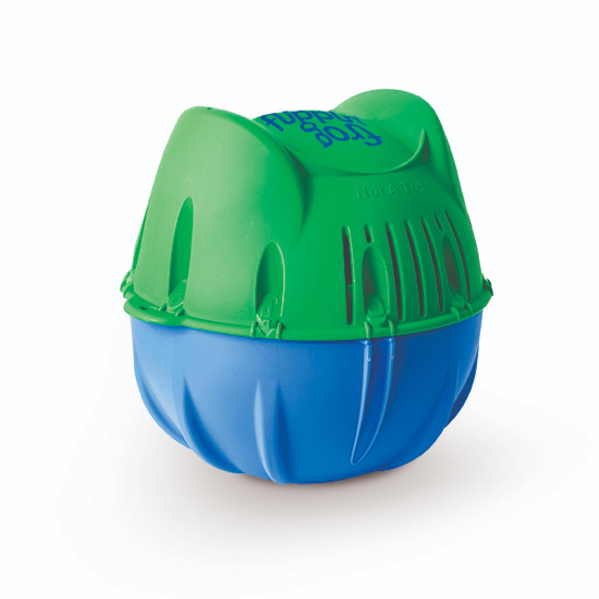 FROG Flippin’ Frog floating sanitizer bottle in pool for easy treatment.