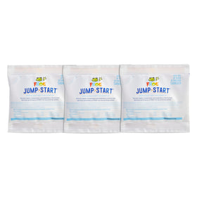 FROG Jump Start packet sealed, ready for quick hot tub setup.