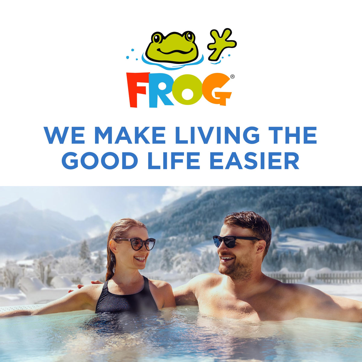 FROG Pipe & Jet Cleanser packaging emphasizes ready-to-use convenience.