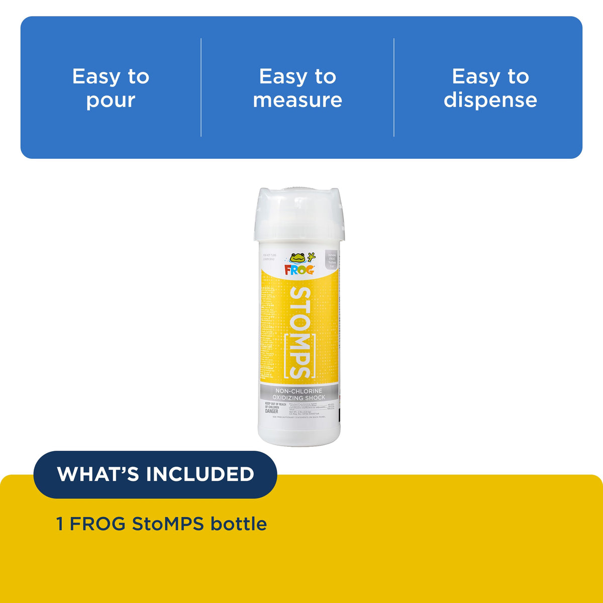 Clean hot tub water with FROG StoMPS for softer feel.