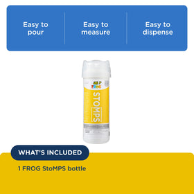 Clean hot tub water with FROG StoMPS for softer feel.