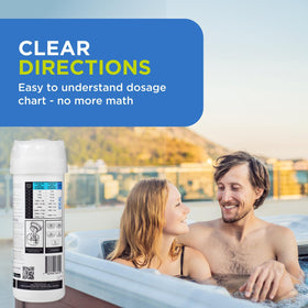 Transparent measuring cap enables quick, accurate dosing with ease.