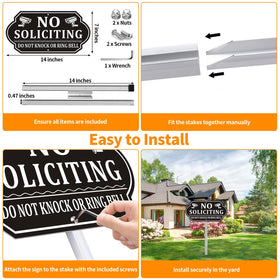 Durable Frohllia aluminum sign resists sun and rain for long life