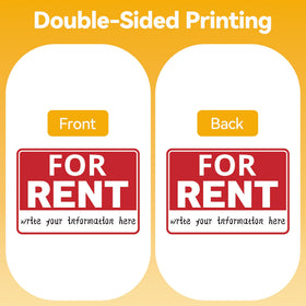 Frohllia yard sign stake system ensures easy installation in any ground