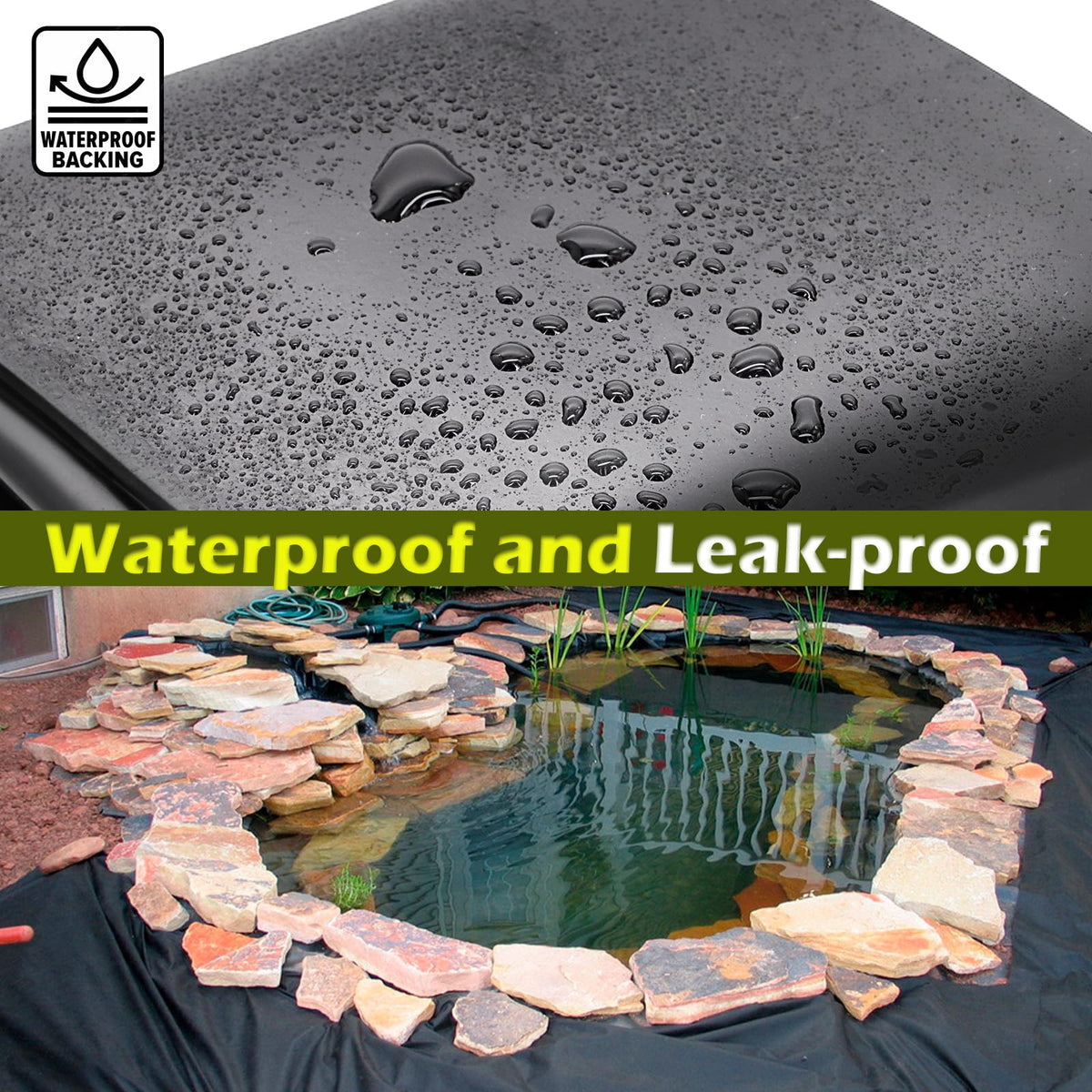 Froidesente pond liner cold-temperature performance supports outdoor ponds in winter.