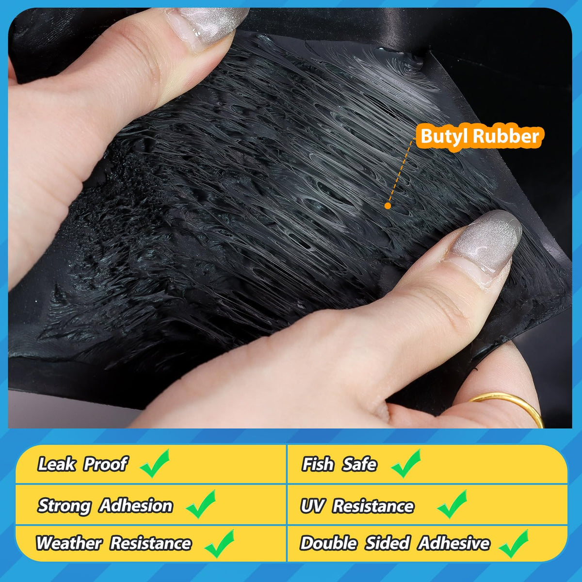 Froidesente seam tape application with roller ensuring even pressure on seams