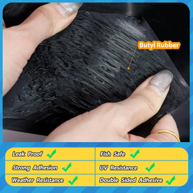 Froidesente seam tape application with roller ensuring even pressure on seams