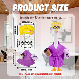 Froklic coffee cup and towel accessories add casual charm to the outdoor display