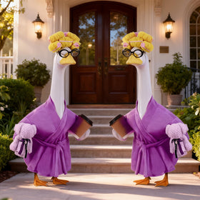 Froklic porch goose ensemble styling ideas for lawn, terrace, and porch