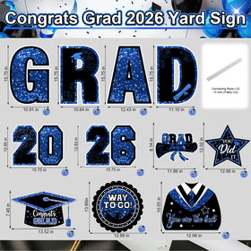 Froova 2026 numbers lawn signs boost outdoor visibility