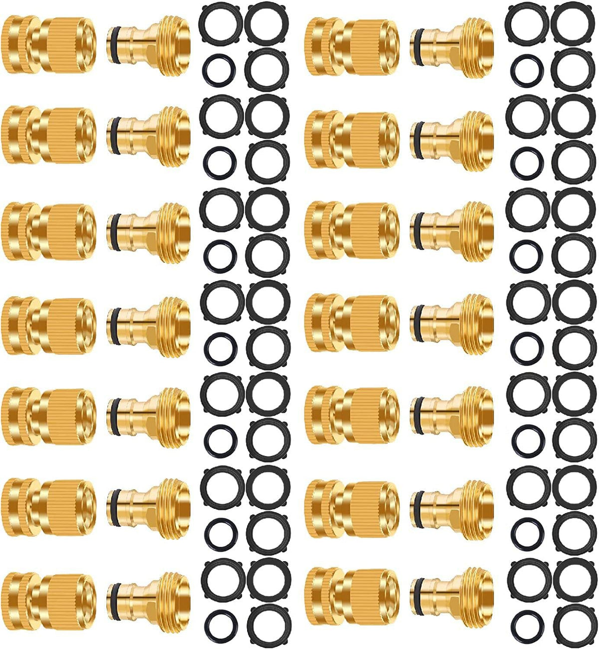 FRQNTKPA garden hose quick-connector no-leak for secure connections.