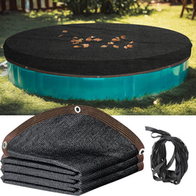 Frtzal Pool Leaf Net Cover close-up mesh detail prevents debris.
