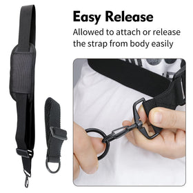 frtzal quick-release buckle enables easy on-the-go attachment and removal