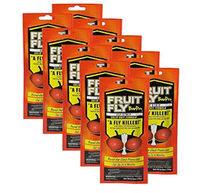 Fruit Fly BarPro strip near a drain provides odorless, mess-free pest control.