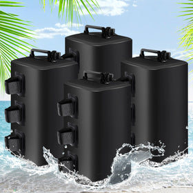 FRUITEAM canopy weights 4-pack provides 88 lbs total stability for tents.