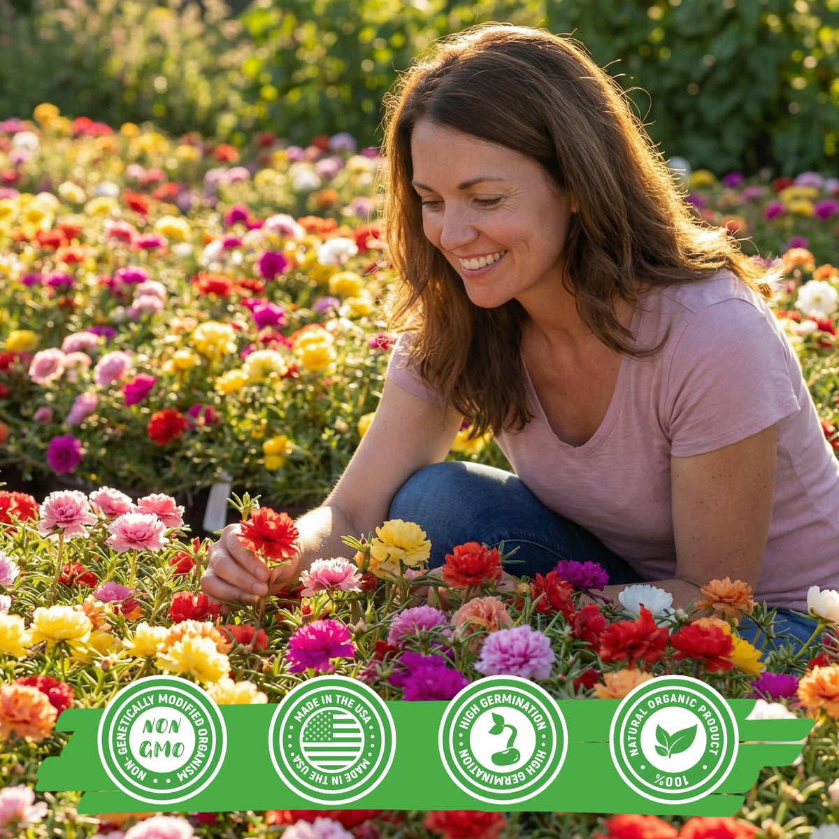 Fruivity Moss Rose seeds are simple to grow, ideal for beginners.