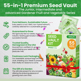 Fruivity seeds storage bag emphasizes keeping seeds fresh for future planting.