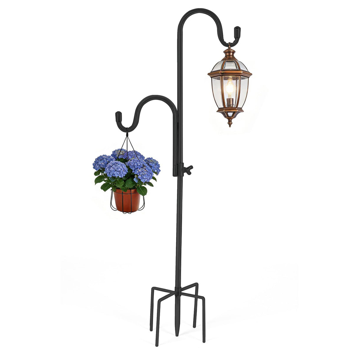 FrutPunch double-hook design enables dual hanging options for bird feed and decor.