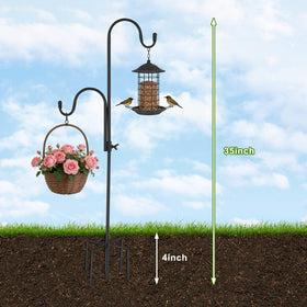 FrutPunch five-claw base provides stable ground hold against wind.