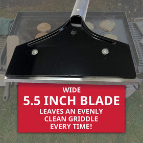 Replacement 5.5-inch blade for FryOilSaver keeps edge sharp