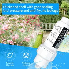 FS-TFC inline sediment filter lifetime warranty emphasis