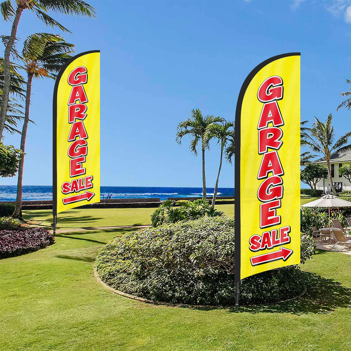 FSFLAG easy setup flag kit enables fast display at sales