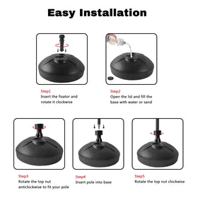 FSFLAG adjustable holder fits poles 0.59 to 1.18 inches