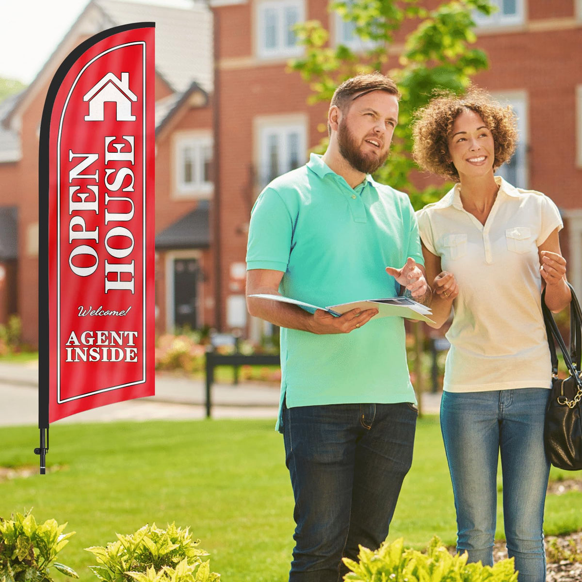 FSFLAG open house signage supports cost-effective marketing for listings