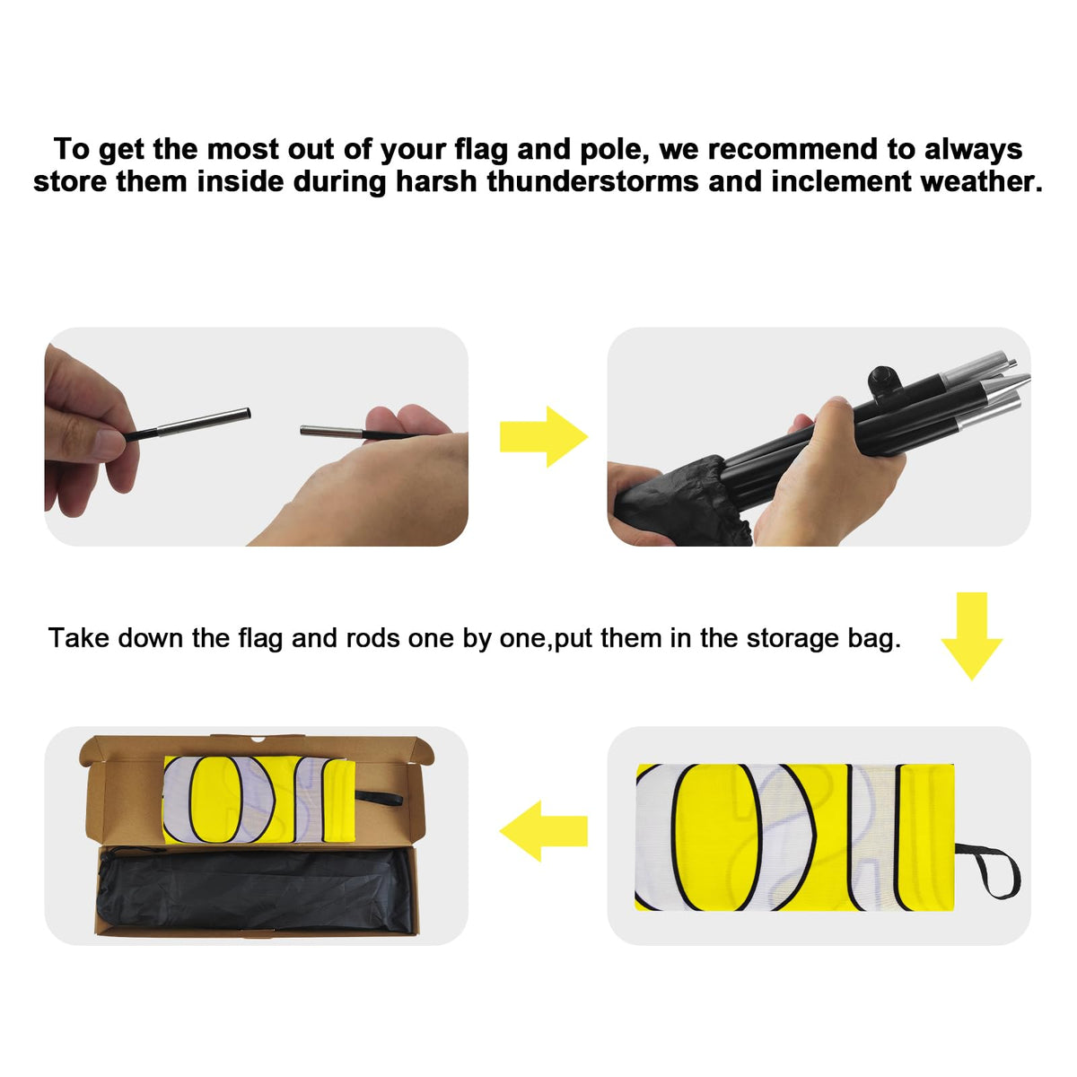 FSFLAG weather-resistant polyester flag stands up to elements