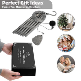 FSVGYY durable wind chimes with fluorocarbon coating and nylon cord for long-lasting beauty