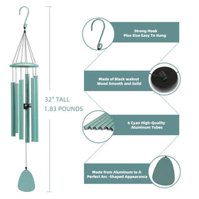 FSVGYY durable virgin aluminum tubes produce clear tones for long-lasting outdoor use.
