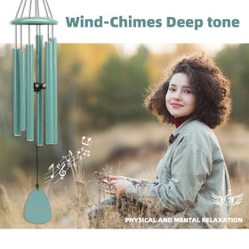 FSVGYY wind chimes with E pentatonic tuning for full chords and relaxing tunes.