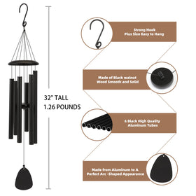 FSVGYY wind chimes nylon cord detail emphasizes weather resistance